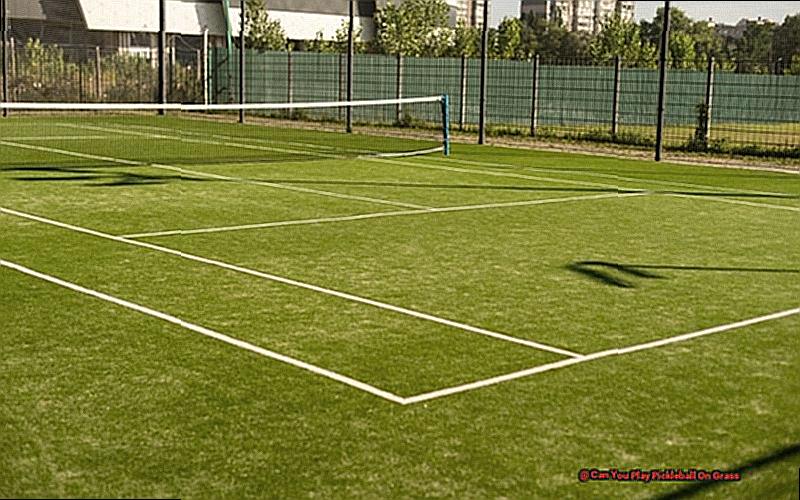 Can You Play Pickleball On Grass-3